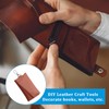 Giantree Leather Yarn Leather Needle, 2 Roll Wax Thread with