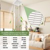 2 Pcs C350GN Bathroom Fan Cover Replacement with Springs Plastic