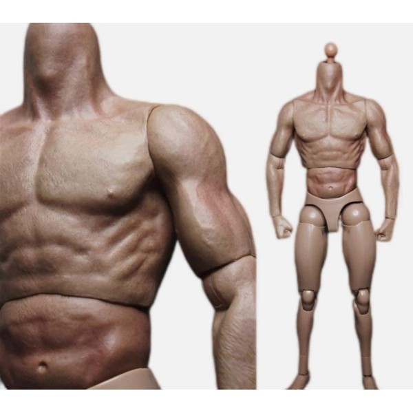 Unbranded US 1/6 Male Action Figure Muscular Body For 12"
