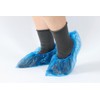 Disposable Vinyl Shoe Covers (100 Count) Blue, blue