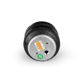 TORQUE 2600 Universal Air Spring Airbag Air Bag Replacement 1/2" NPT Single Port Double Bellow Standard 2600 lb for Pickup Trucks (Replaces Air Lift Dominator 2600 D2600) (TR5861, TR2014AS)