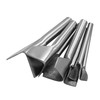 sourcing map V-Shaped Leather Cutter Punch Set 10mm-40mm Strap End