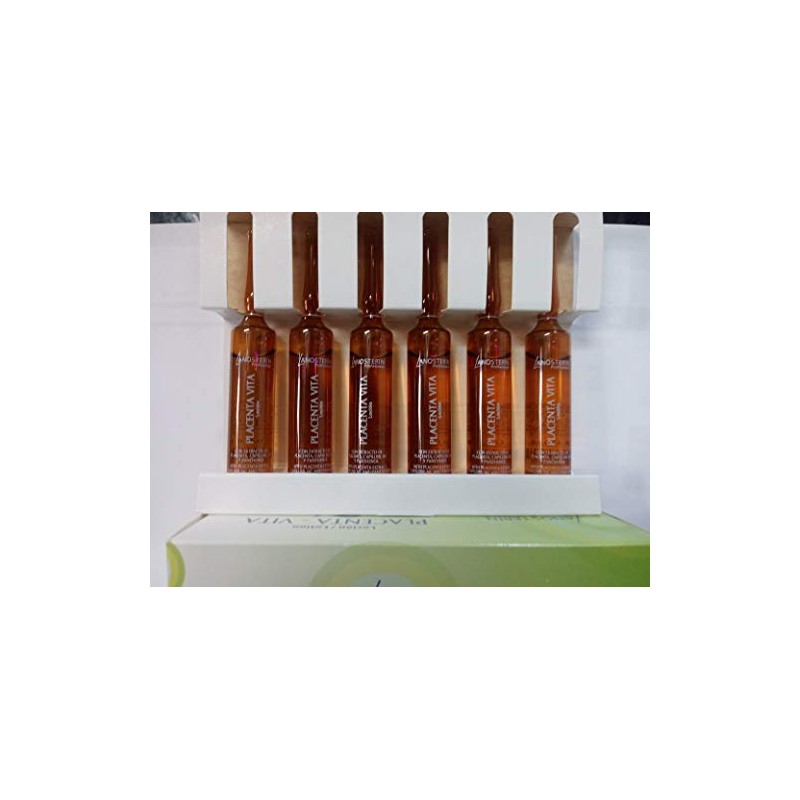 LANOSTERIN -8 ampules of Placenta Vita with placenta extract,HC y