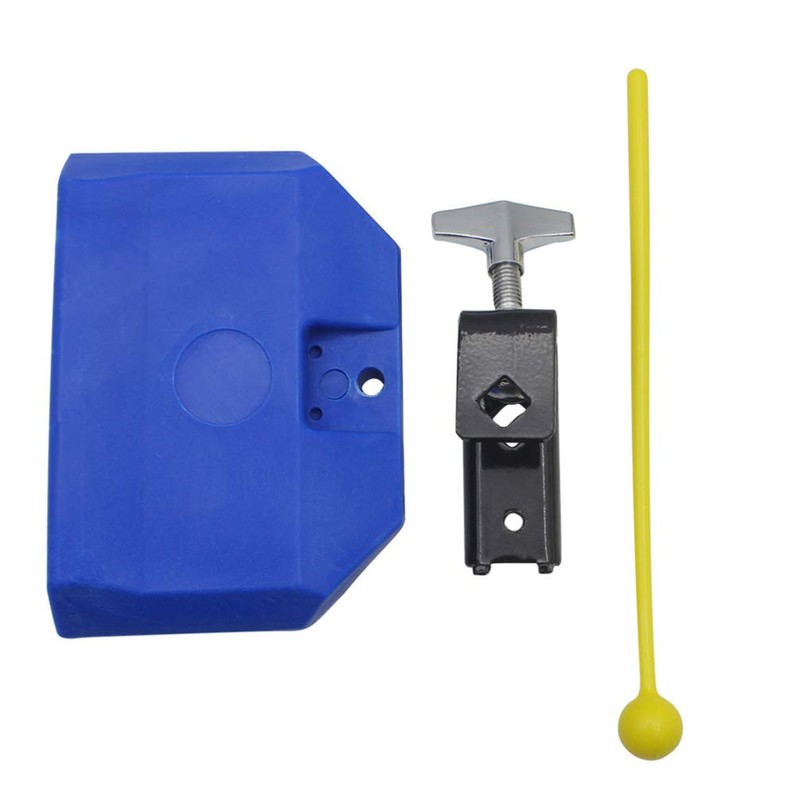 EXCEART Jam Block Plastic Latin Percussion Block Drum Musical Instrument