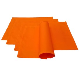 Lemos Home Place mat placemats set of 4 approx. 46 x 36 cm, made of cotton, many colours.