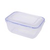 Homéa, 4 Litre Plastic Airtight Container with Snap On Lid