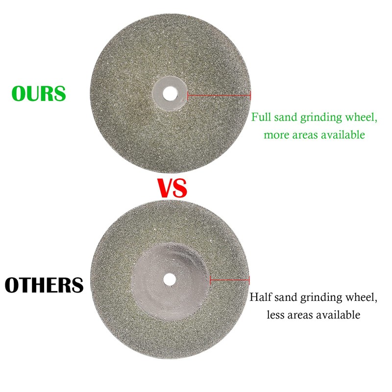 5Pcs Cutting Wheels Cutting Discs 35mm for Tungsten Electrode Sharpener