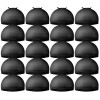Teenitor Wig Cap,Black Wig Cap 20 Pieces Wig Caps, Black