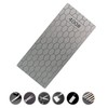 Jewboer 5 Pieces Diamond Sharpening Stone Set,Diamond Lapping Plate Coarse/Medium/Fine