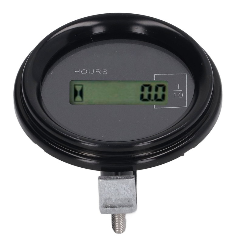 Excavator Timer Hour Meter Remote Control LCD Digital Display 12V‑36V