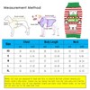 TENGZHI Pet Dog Christmas Sweater Embroidered Reindeer Elf Clown Turtleneck