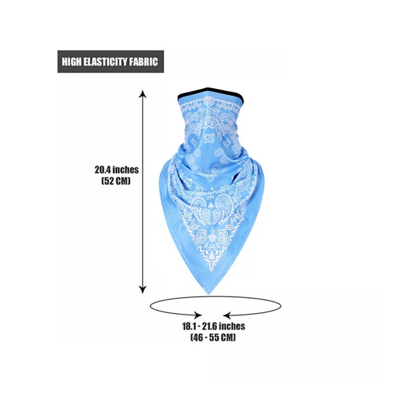 Unbranded Triangle Face Balaclava Scarf Neck Shield Sun Gaiter Headwear