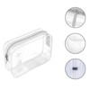 3 Pcs Clear Travel Toiletries Bags, Airport Security Approved Liquid