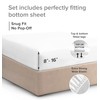 Split King Size Fitted Bed Sheet - Hotel Luxury Single