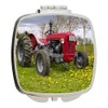 Island Gifting - Farm Tractor in Green Field Yellow Flowers