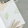 Operitacx Sturdy Metal Paper Clips 30pcs Leaf Shaped Paper Clips