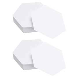 sourcing map 200 Count Hexagon Paper Piecing Paper for Quilting, 2-Inch English Paper Piecing Template, Foundation Paper Pieces Patchwork Supplies for Quilting Sewing DIY Craft