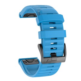 OVERSTEP Fenix 6 Watch Band for Garmin Fenix 6 Pro/Fenix 5/Fenix 5 Plus/Fenix 7/Forerunner 935/Forerunner 945/Approach S60/Quatix 5 Smartwatch (Blue)
