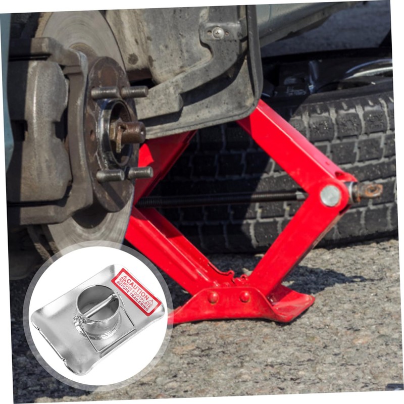 GRIRIW Electric Tongue Jack Foot Pad Detachable Support Plate and