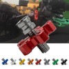Clutch Wire Adjustment Cable Universal Motorcycle Clutch Screw M10 Red