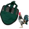 Bird Diaper, Wrap Around - for Hens, Roosters, Ducks, Leak-Proof Design, Comfortable Bird Harness with Sewn-in Liner, Secure Hook and Loop Closure - XL, Green