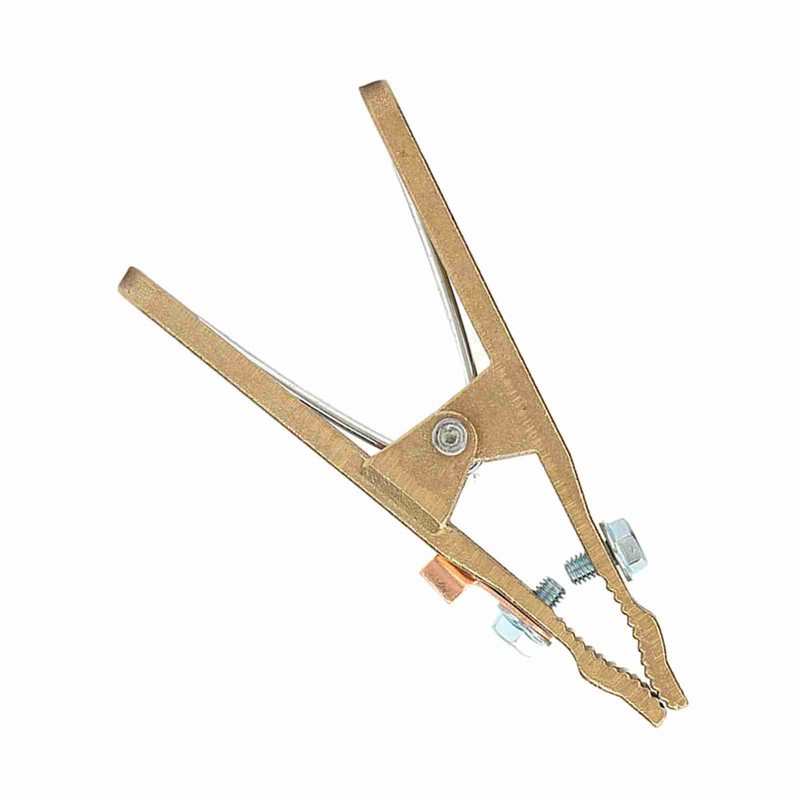 260/300/500A Brass Material A Shape Ground Welding Earth Clamp for