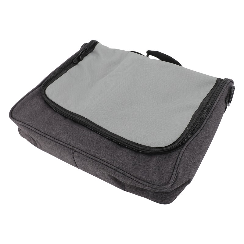 Console Carrying Case Large Capacity Multifunction Grey Travel Storage Bag