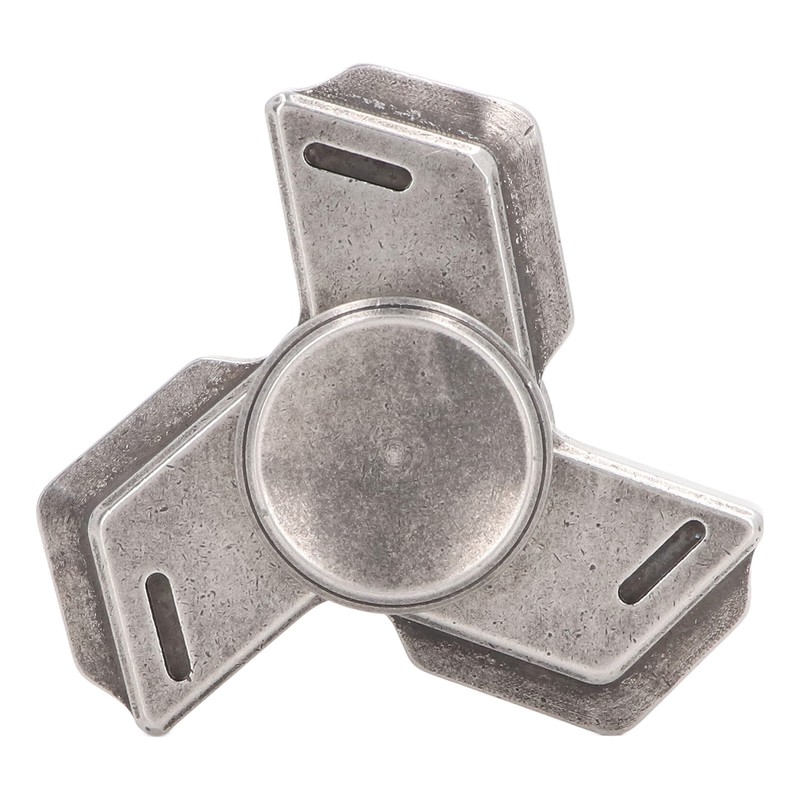 Metal ADHD Fingertip Rotating Toy Anxiety Stress Relief Stainless Steel