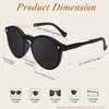 Gqueen Futuristic Sunglasses, for Women / Men, Mirrored, Frameless UV400