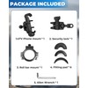 YUDE UTV Phone Mount Heavy Duty Anti Vibration for ATV