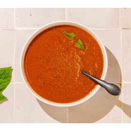 Tomato Bliss Original Tomato Basil Heirloom Tomato Soup, All Natural, Non-GMO, Vegan, Dairy-Free, No Added Sugar, Healthy Tomato Soups, High in Vitamin C and antioxidants (16 oz, 4-Pack)