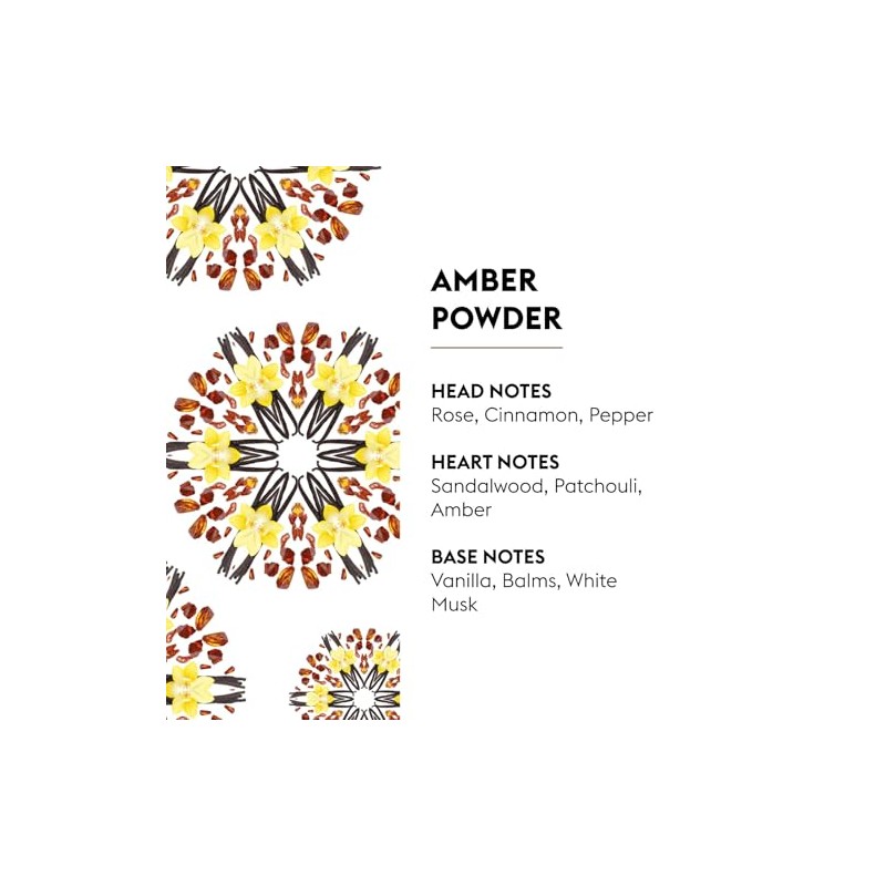 Maison Berger Amber Powder Fragrance Refill – 200mL (6.76 Fluid