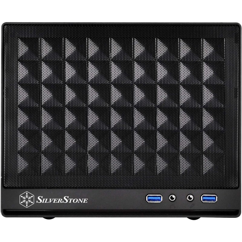 SilverStone Technology Ultra Compact Mini-ITX Computer Case with Mesh FrontPanel