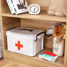 Caja Blanca Botiquín Primeros Auxilios 27x17x13