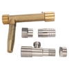 Water Intake Valve Key G1 Thread Brass Stainless Steel Quick