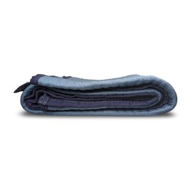 Filmcraft Deluxe Studio Blanket with Grommets 72 by 80 inch Extra Heavy Duty Polyester Rated at 95lbs Per Dozen Weight for Recording Studios, Video Production and Home Studios - Blue (1)
