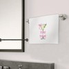 Flicy Bow Martini Decor Kitchen Towels, Dirty Martini Bar Dish