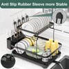 LIYI Dish Drying Rack,Large Dish Rack for Kitchen Counter,2-Tier Dish