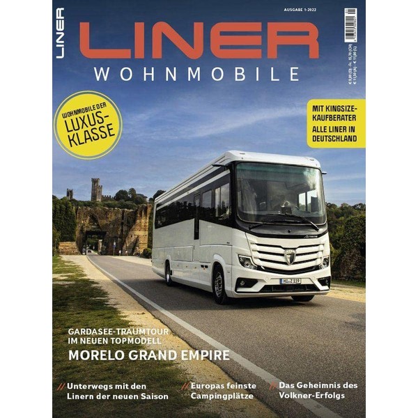 Liner Wohnmobile 1/2022 - Das Magazin für Camping & Glamping:
