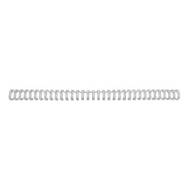 GBC WireBind Binding Wires, 5 mm, 35 Sheet Capacity, A4, Silver, Pack of 100, 2101007E