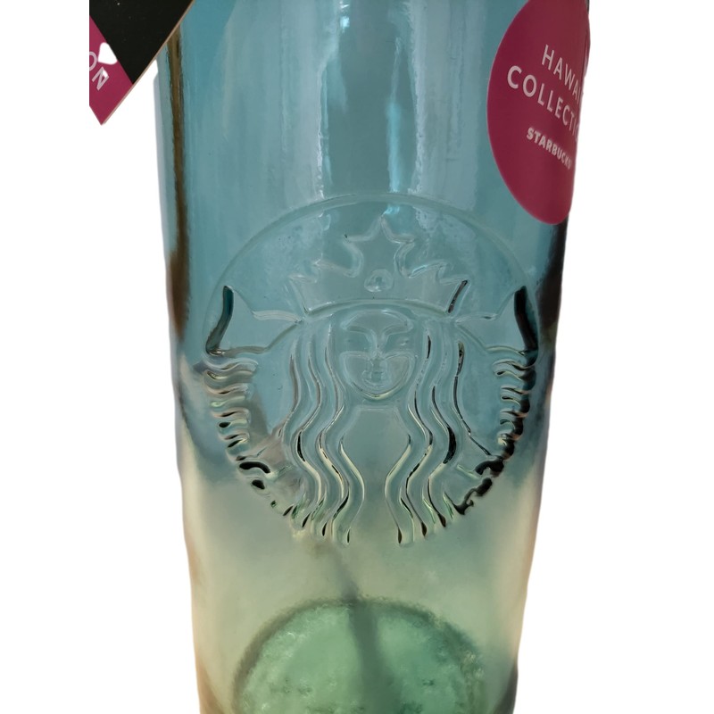 Starbucks Hawaii Collection: Recycled Glass Water Bottle