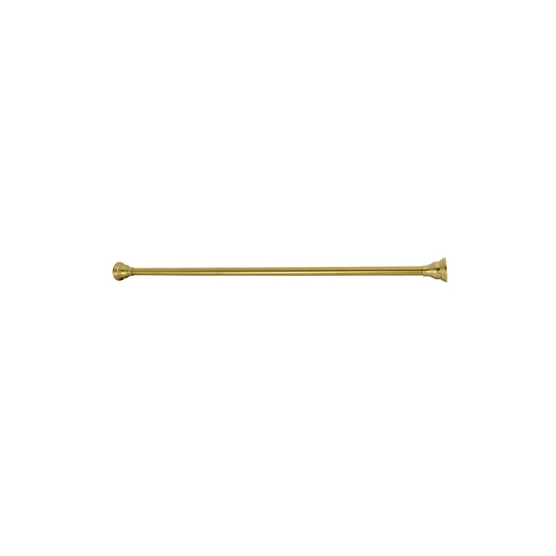 Kingston Brass SR117 Edenscape 60"-72" Stainless Steel Adjustable Tension Shower