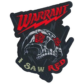 C&D Visionary Warrant I Saw Patch, Black, Red