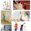 Paint Rollers Microfiber Small Paint Supplies with Handle for Paint