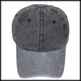 White Fang CA676 Cap, Plain, Hat, Sports, Running, Outdoors, Women's, Men's, grey khaki