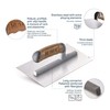 NEYNOR® Smoothing trowel without teeth, 270 x 130 mm, professional
