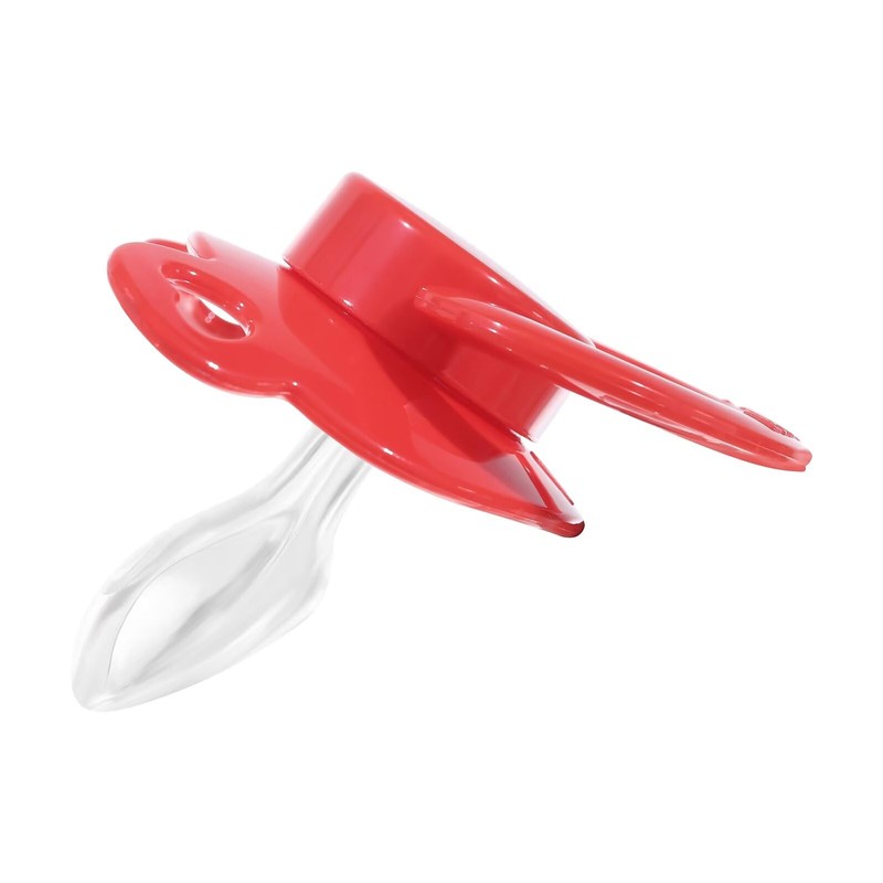 Landofgenie Adult Size Dummy Large Teat Shield Dummy Red