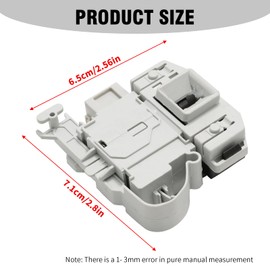 Hoypeyfiy 0638259 Washing Machine Electric Door Lock Replacement for Bosch Replacement for Siemens iQ100 iQ300 iQ500 iQ700