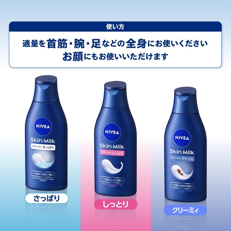 Nivea Skin Milk Rich Pump Refill 290 g High Moisturizing