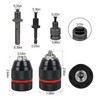 1.5-13mm 1/2''-20UNF Keyless Drill Chuck Metal Heavy Duty, with SDS-Plus